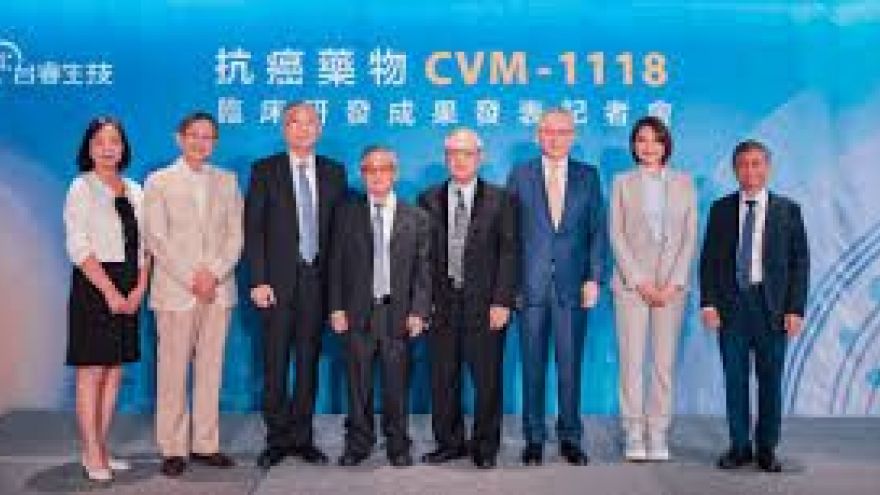 台睿CVM-1118抗腫瘤臨床成效積極  連續放閃ASCO、ESMO腫瘤醫學會議 