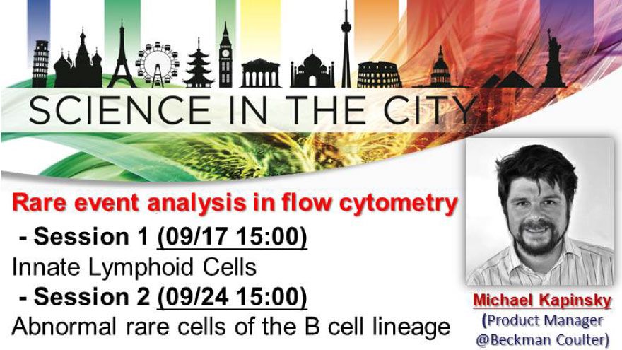 [Webinar] Rare event analysis in flow cytometry(09/17、09/24)