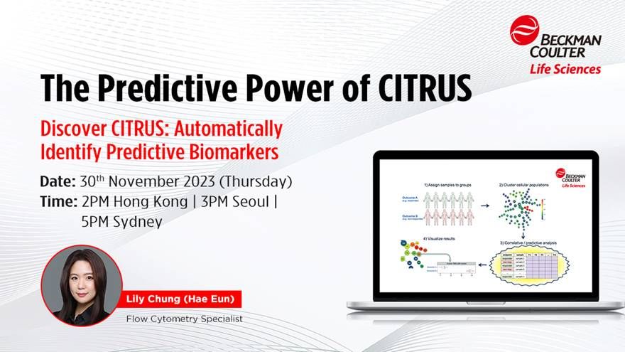 (Online)Discover CITRUS : Automatically identify predictive biomarkers