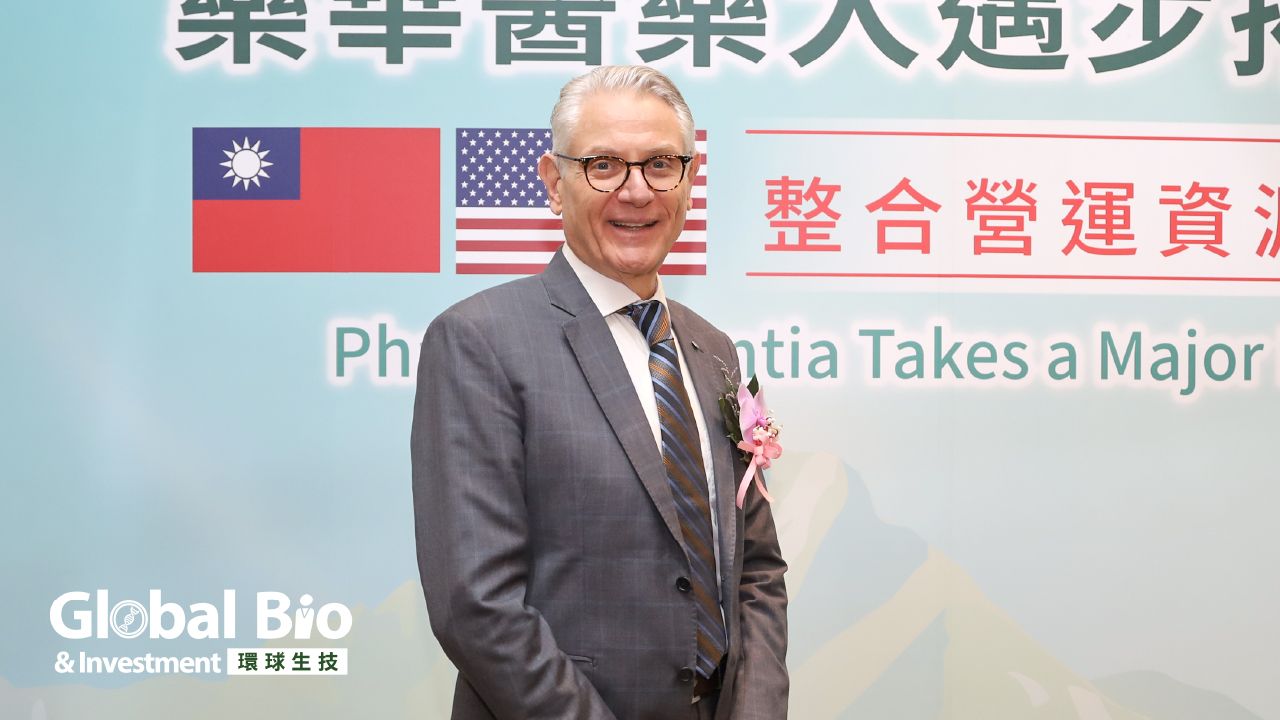 藥華藥拉丁美洲合作夥伴Pint Pharma科學長Valnei Canutti，負責推進Ropeg在拉丁美洲市場准入與醫療教育，為該藥持續拓展治療領域。(攝影/李林娜)